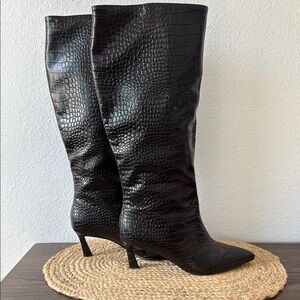 Black Steve Madden Boots
